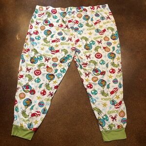 Dr Seuss Enterprises The Grinch Pajama Pants Sz 3X